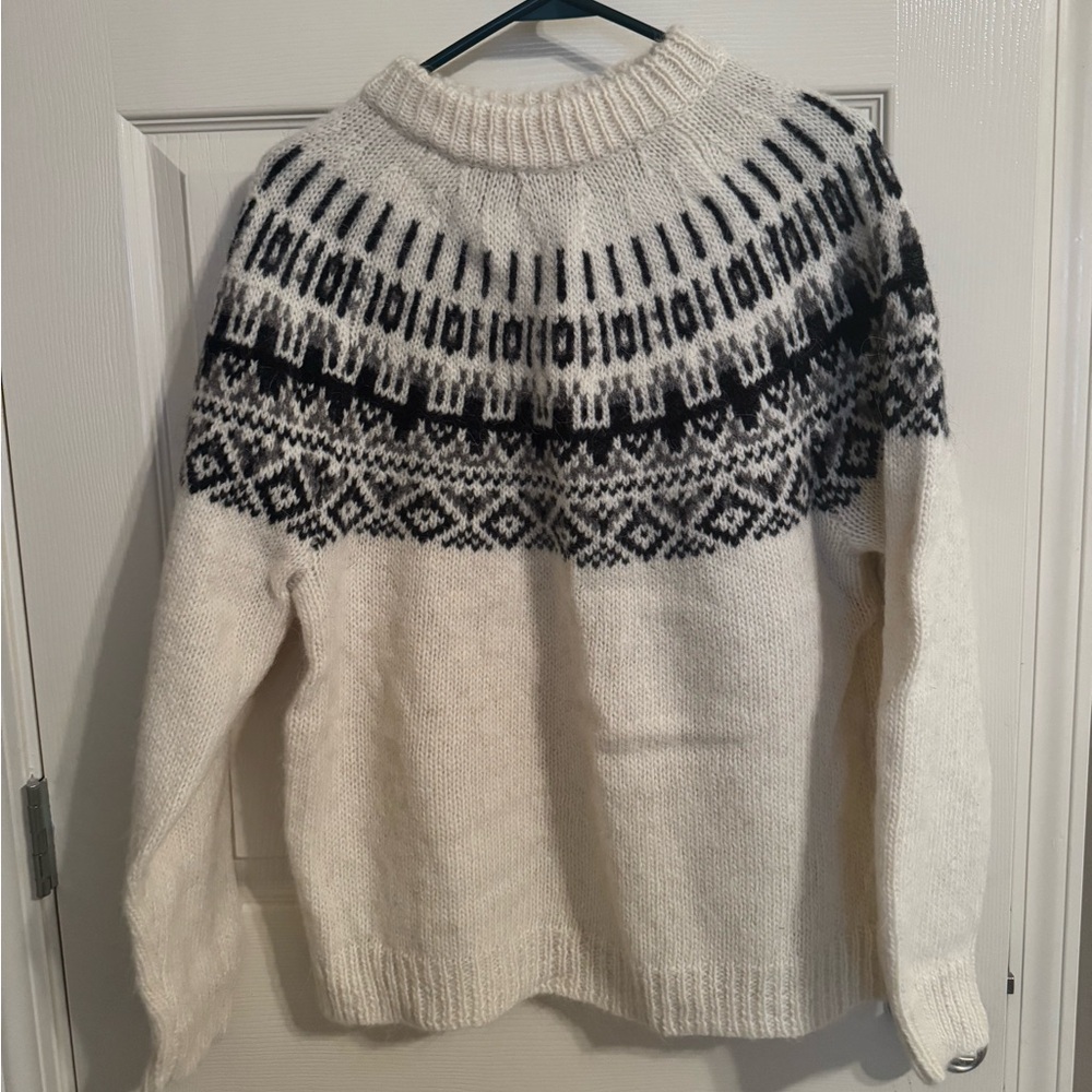 Icelandic Wool Sweater- Medium